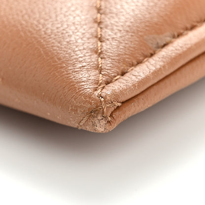 Chanel Lambskin Quilted Chanel 19 Card Holder Brown 10 of 12