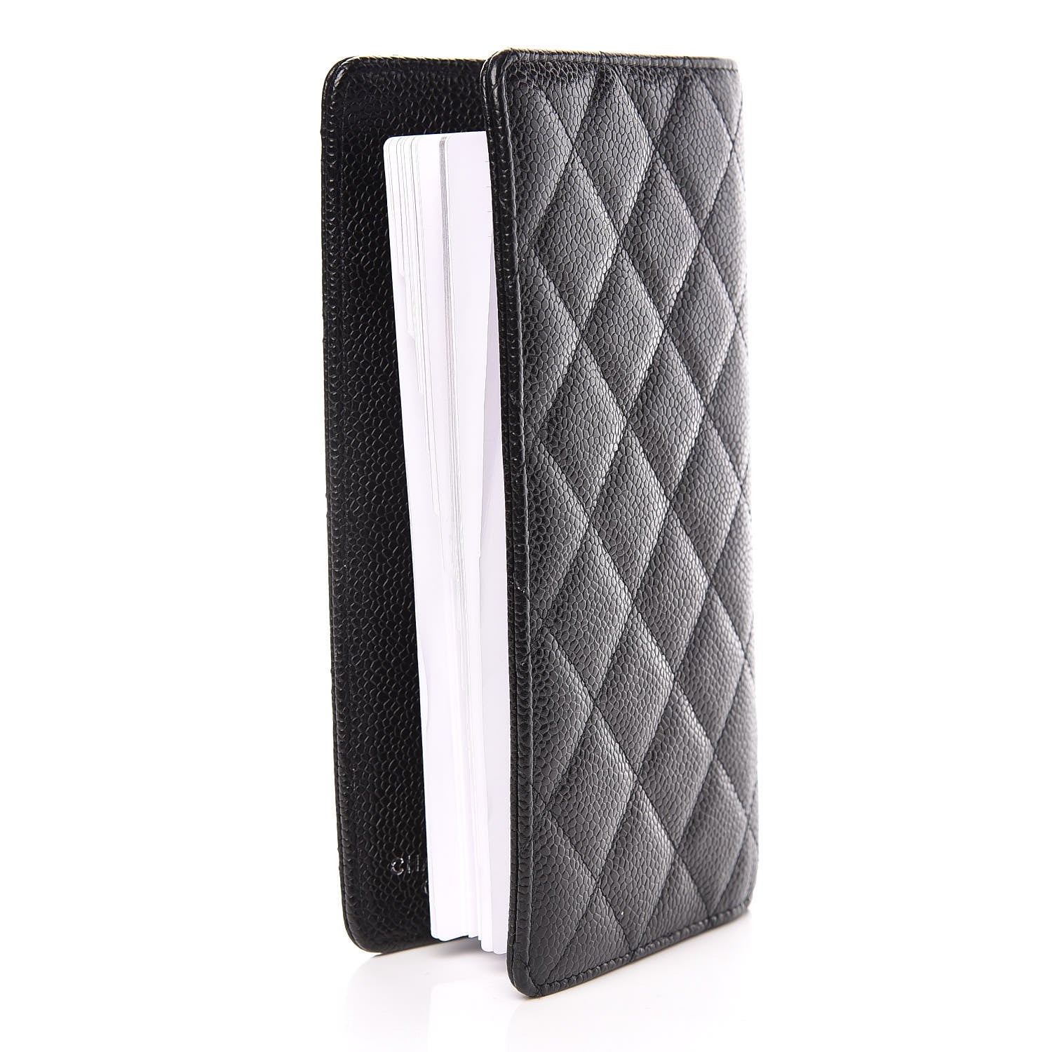 Chanel Caviar Quilted Medium Agenda Cover Black 3 of 10