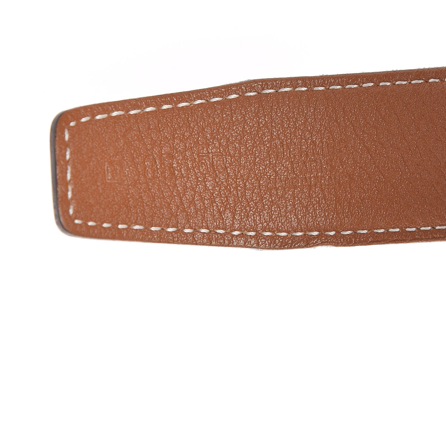 Hermes Box Togo 32mm H Belt 85 Black Gold 4 of 9