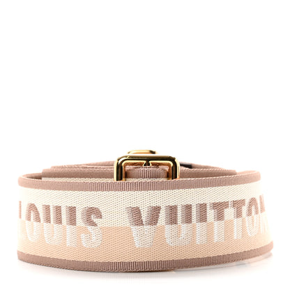 Louis Vuitton Jacquard Speedy Bandouliere 20 Shoulder Strap Beige Brown 2 of 3