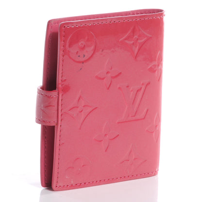 Louis Vuitton Vernis Mini Agenda Cover Framboise 3 of 8