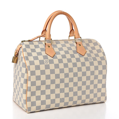 Louis Vuitton Damier Azur Speedy 30 2 of 9