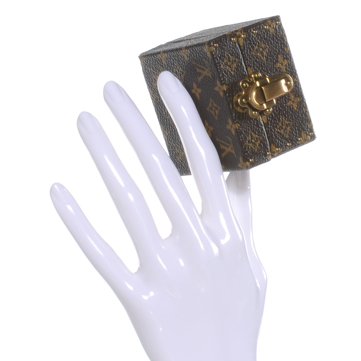 Louis Vuitton Monogram Ring Box Mini Trunk Case 2 of 7