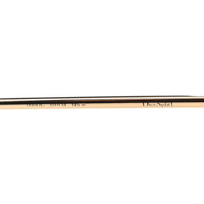 Christian Dior Split 1 Aviator Sunglasses Gold 5 of 6
