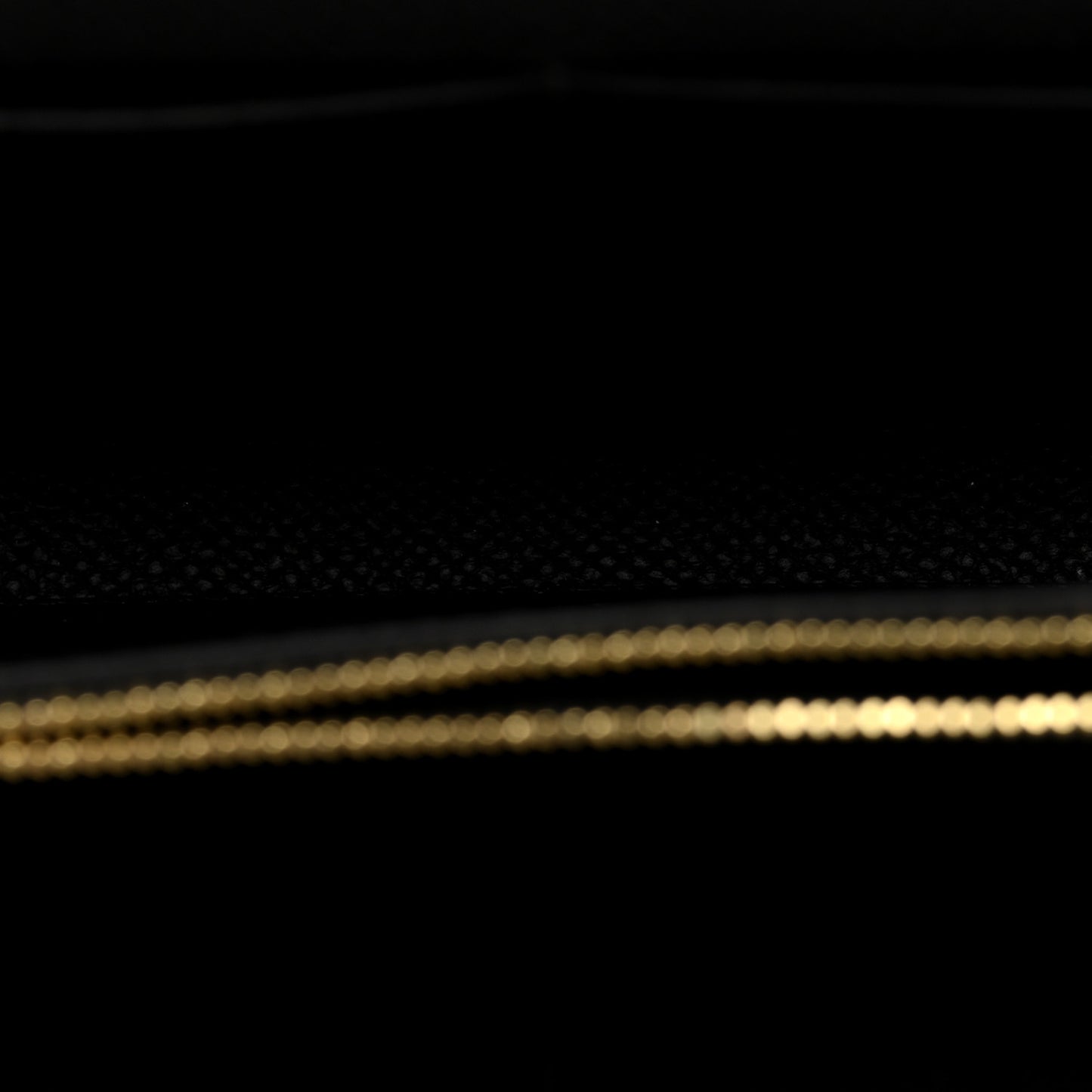 Epsom Matte Alligator Touch Kelly Wallet To Go Black