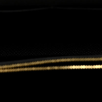 Hermes Epsom Matte Alligator Touch Kelly Wallet To Go Black 5 of 10