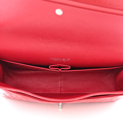 Chanel Iridescent Caviar Quilted Maxi Double Flap Red 5 of 11