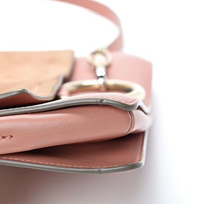 Chloe Suede Calfskin Small Faye Shoulder Bag Blushy Pink 13 of 17