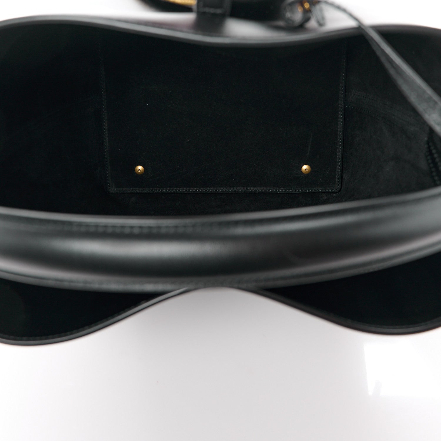 Saint Laurent Shiny Calfskin Le 37 Bucket Bag Black 6 of 12