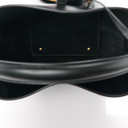 Saint Laurent Shiny Calfskin Le 37 Bucket Bag Black 6 of 12