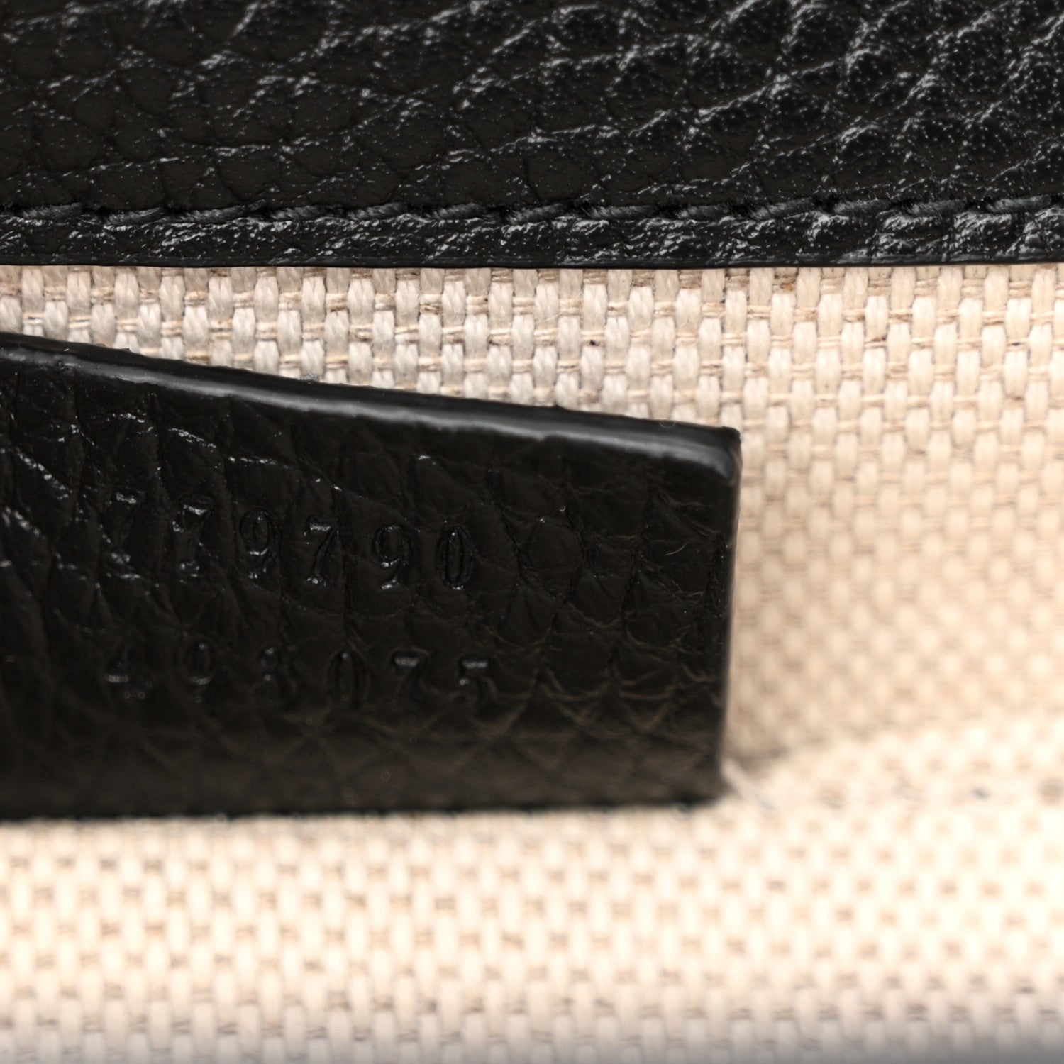 Gucci Knight Calfskin Small GG Marmont Chain Handle Bag Black 7 of 12