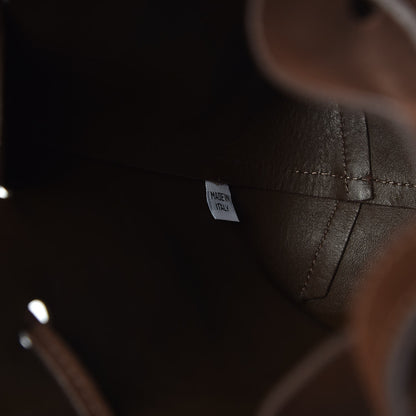 Mansur Gavriel Suede Mini Bucket Bag Chocolate 6 of 7