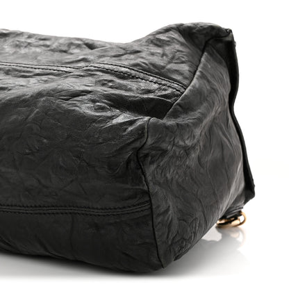 Givenchy Tumbled Sheepskin Large Pandora Black 10 of 10
