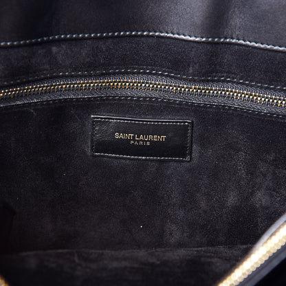 Saint Laurent Calfskin Large Sac De Jour Carryall Black 10 of 11