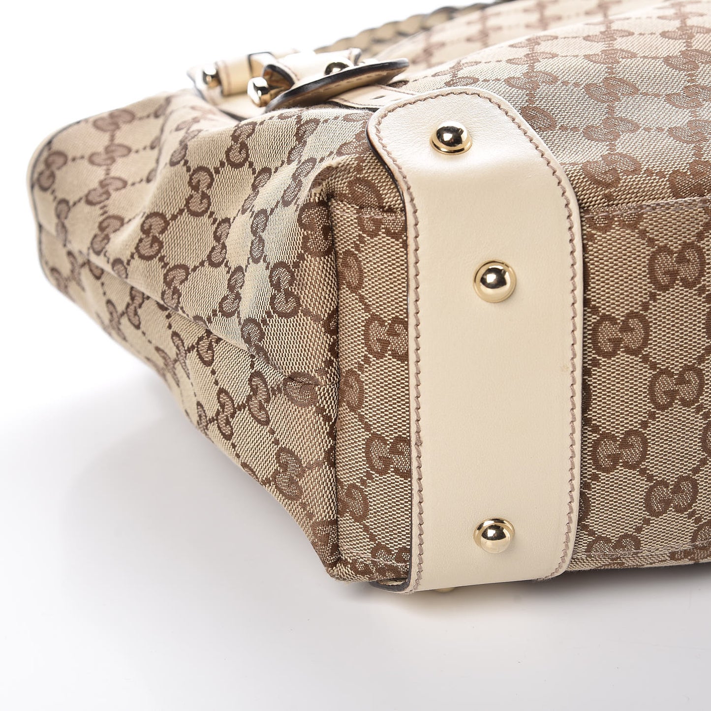 Monogram Small Pelham Shoulder Bag Off White