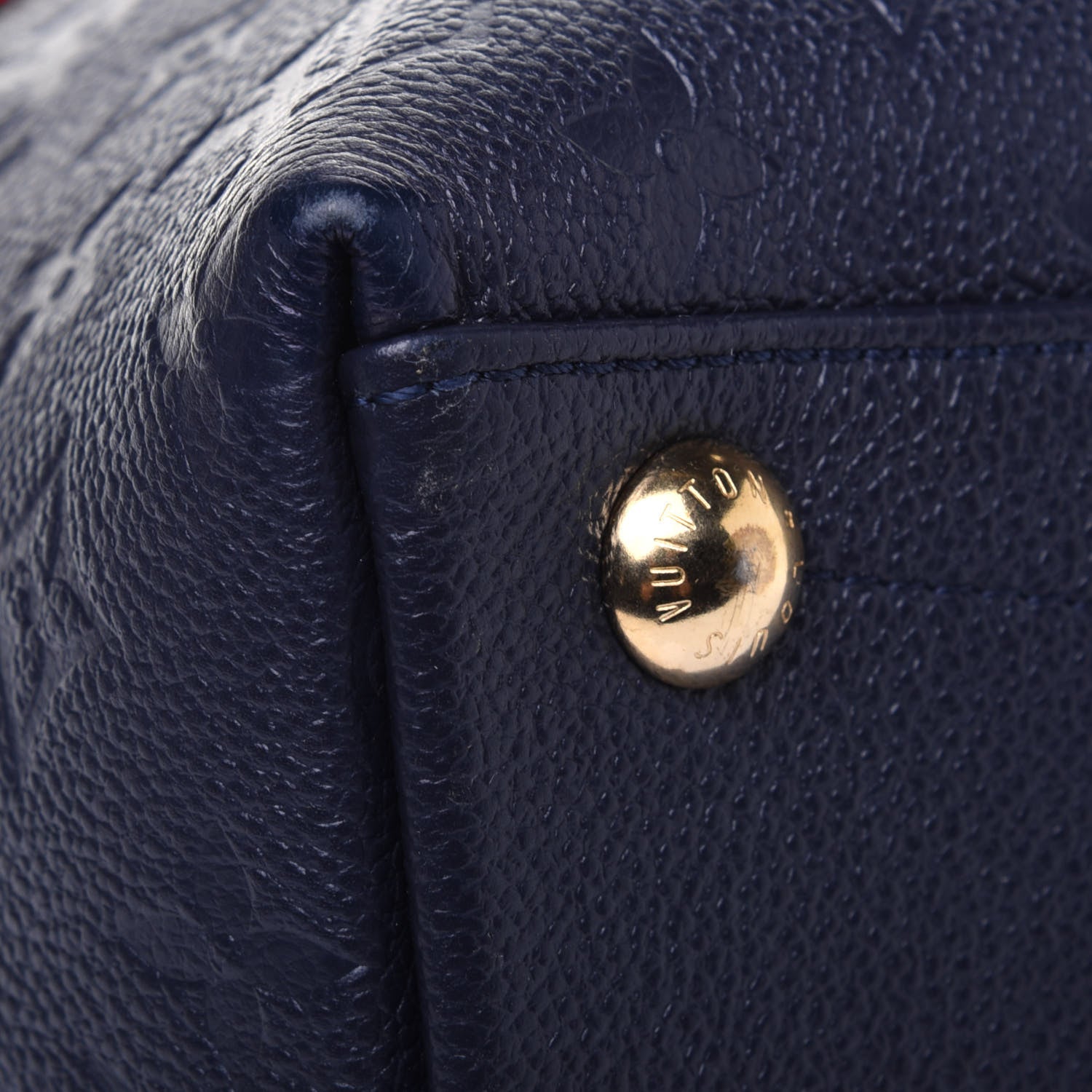 Louis Vuitton Empreinte V Tote MM Marine Rouge 11 of 22