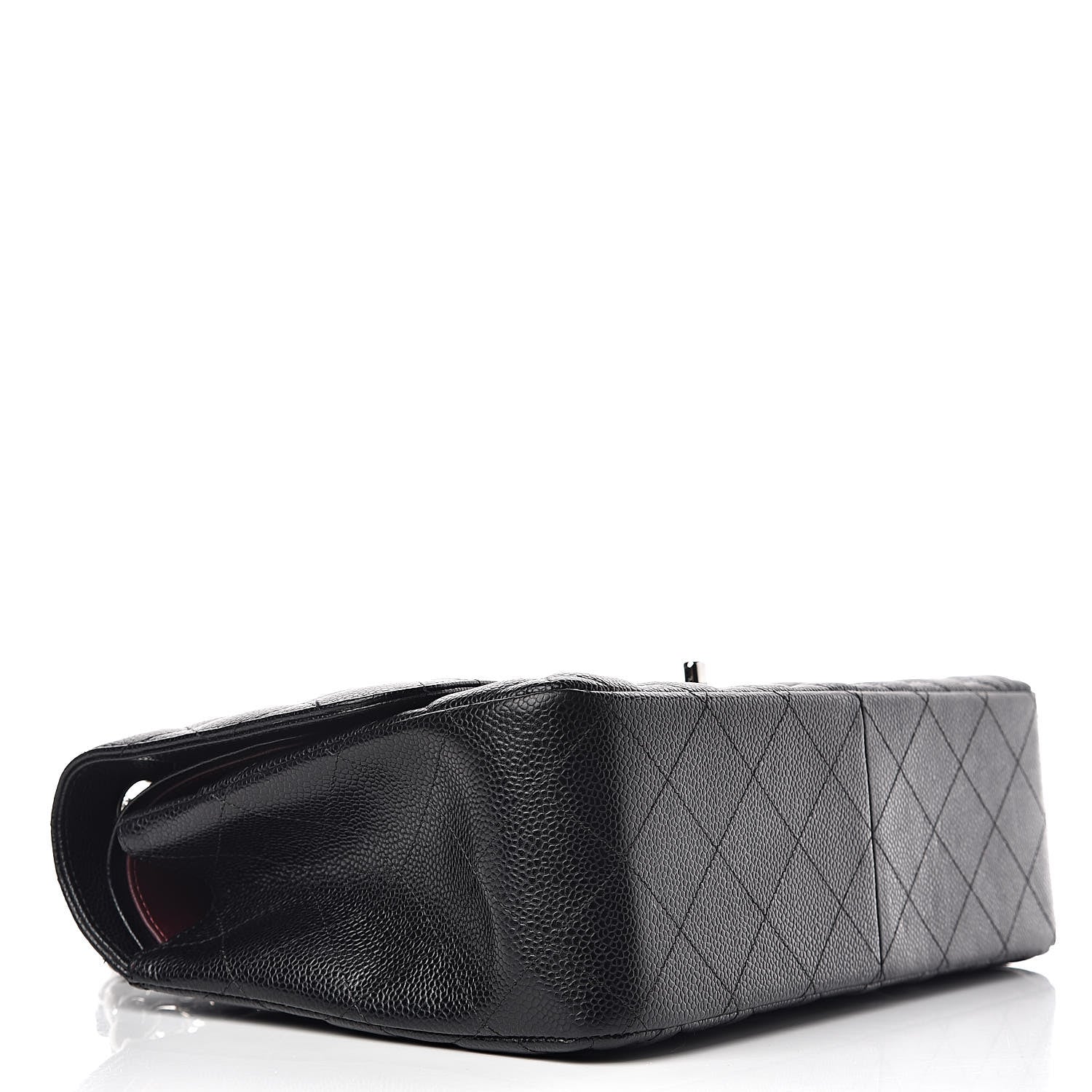 Chanel Caviar Quilted Jumbo Double Flap Black 5 of 12