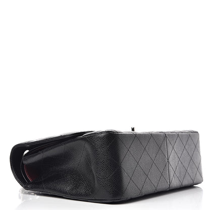 Chanel Caviar Quilted Jumbo Double Flap Black 5 of 12