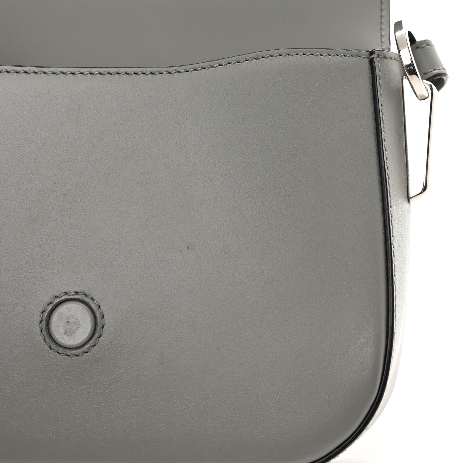 Prada Saffiano Cuir Identity Shoulder Bag Ardesia 12 of 15