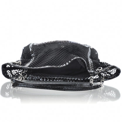Chanel Patent Net Large La Madrague Tote Black 5 of 11