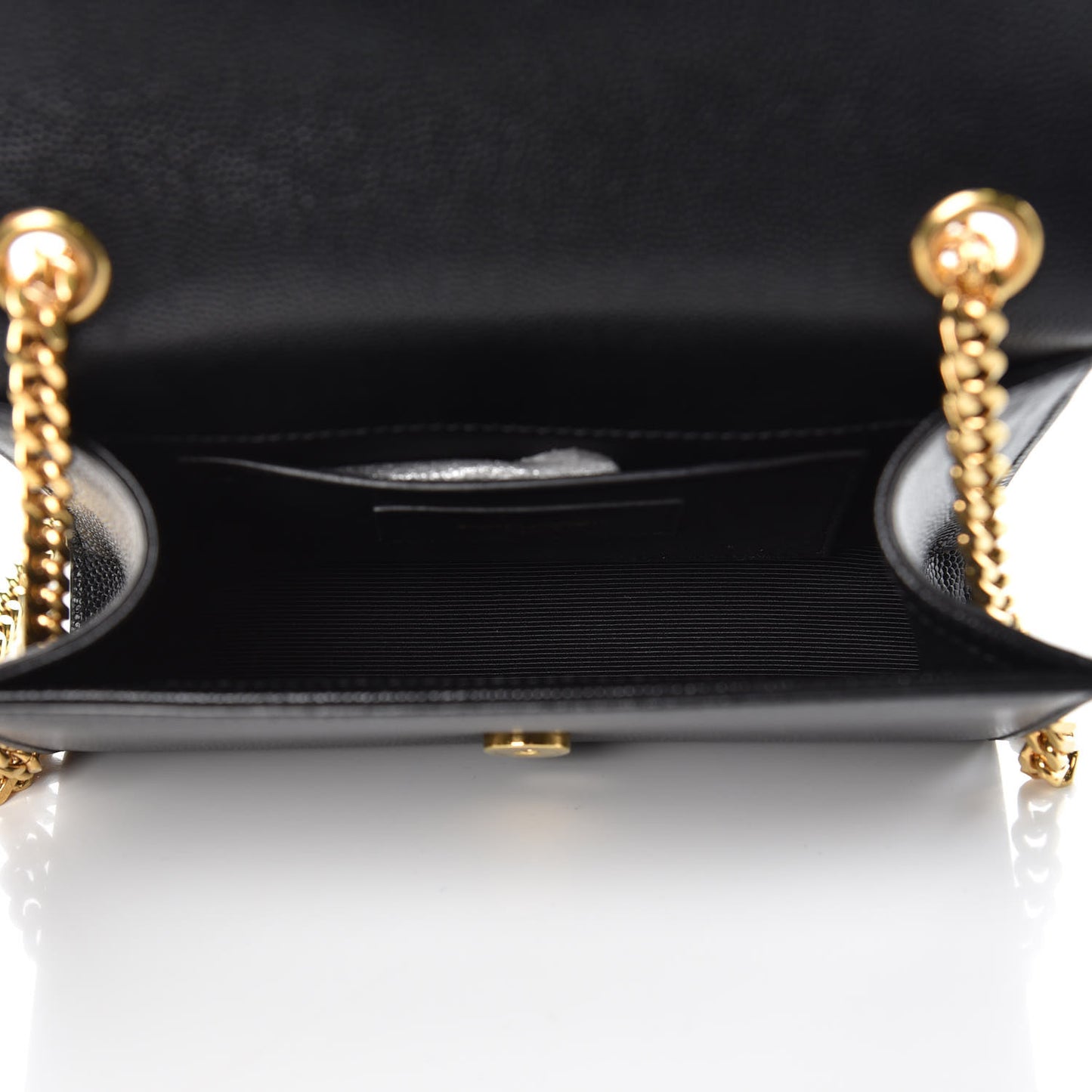 Grain De Poudre Small Monogram Kate Satchel Black