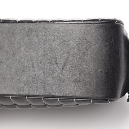 Chanel Lambskin Vertical Quilted Mademoiselle Camera Case Black 18 of 21