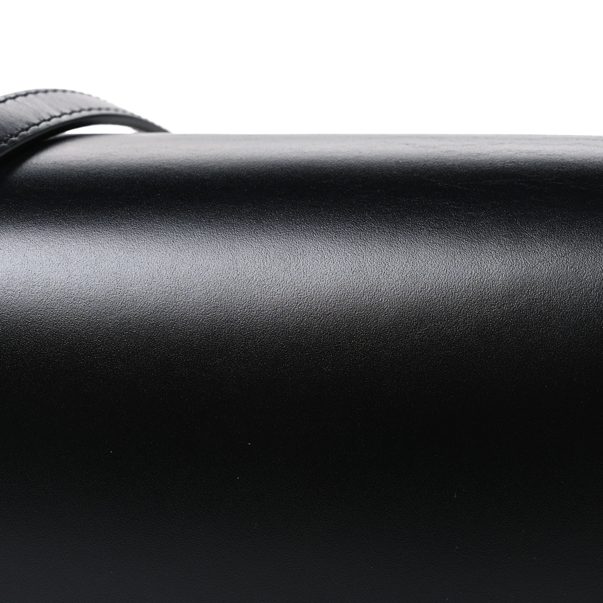 Smooth Calfskin Two Tone Small Grace Bag Black