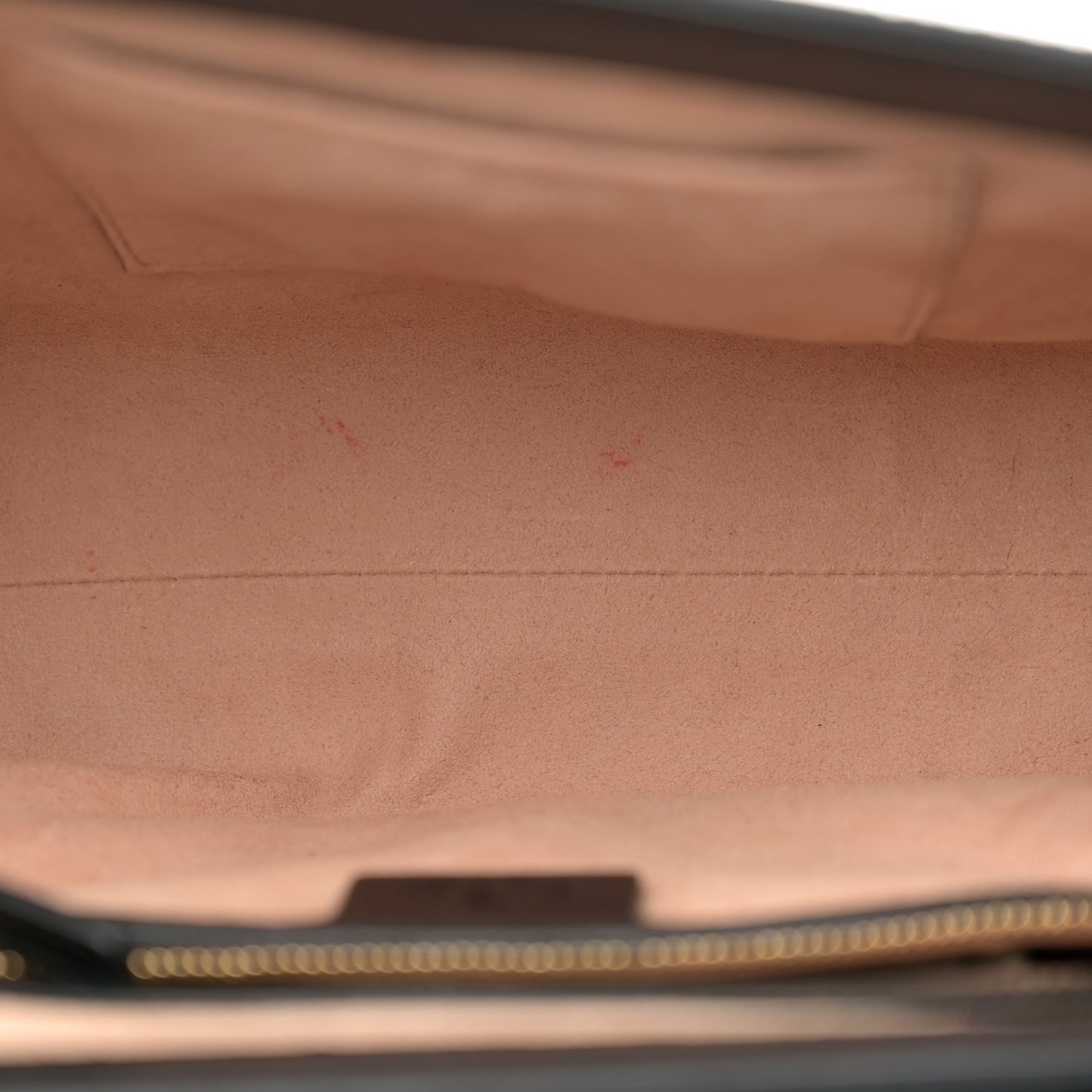 Guccissima Signature Small Padlock Top Handle Bag Black