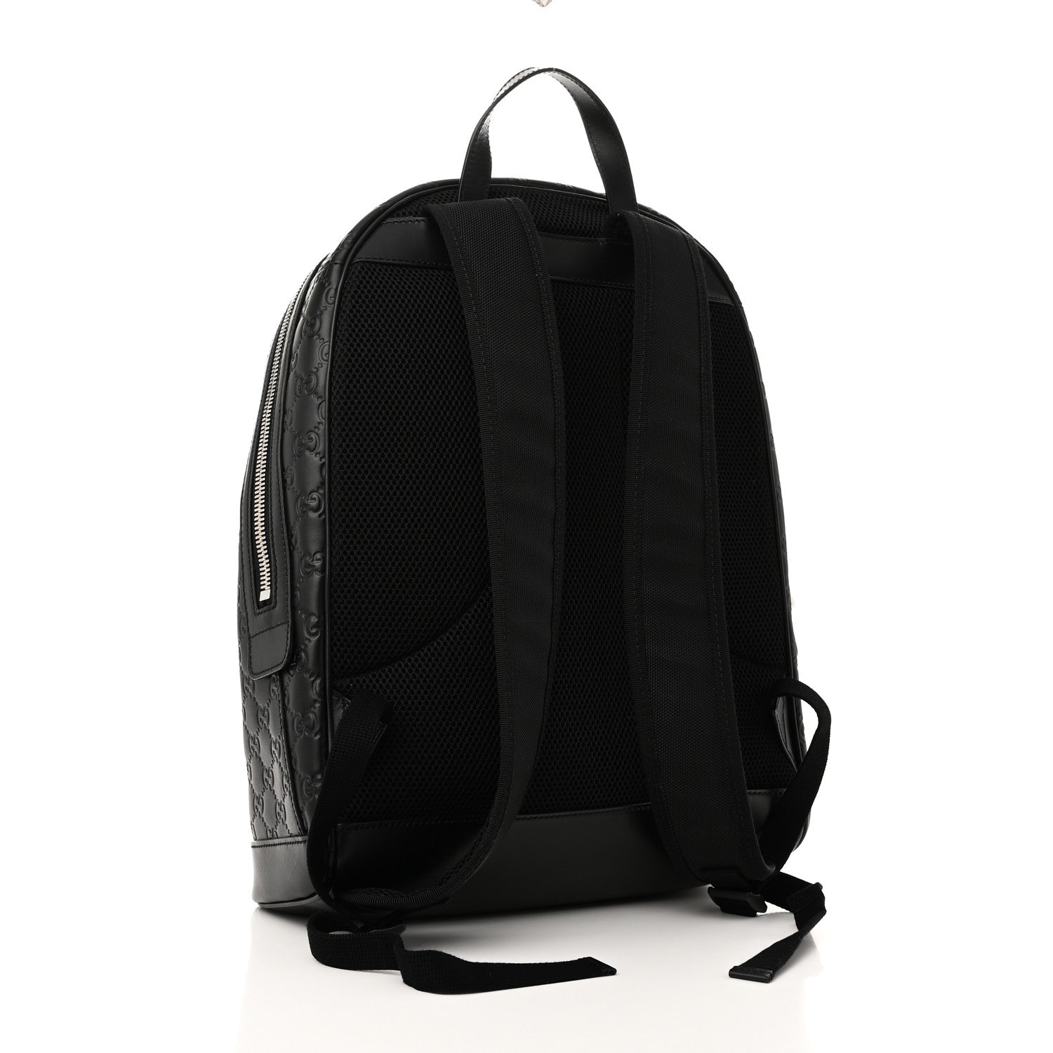 Gucci Guccissima Signature Day Backpack Black 3 of 10