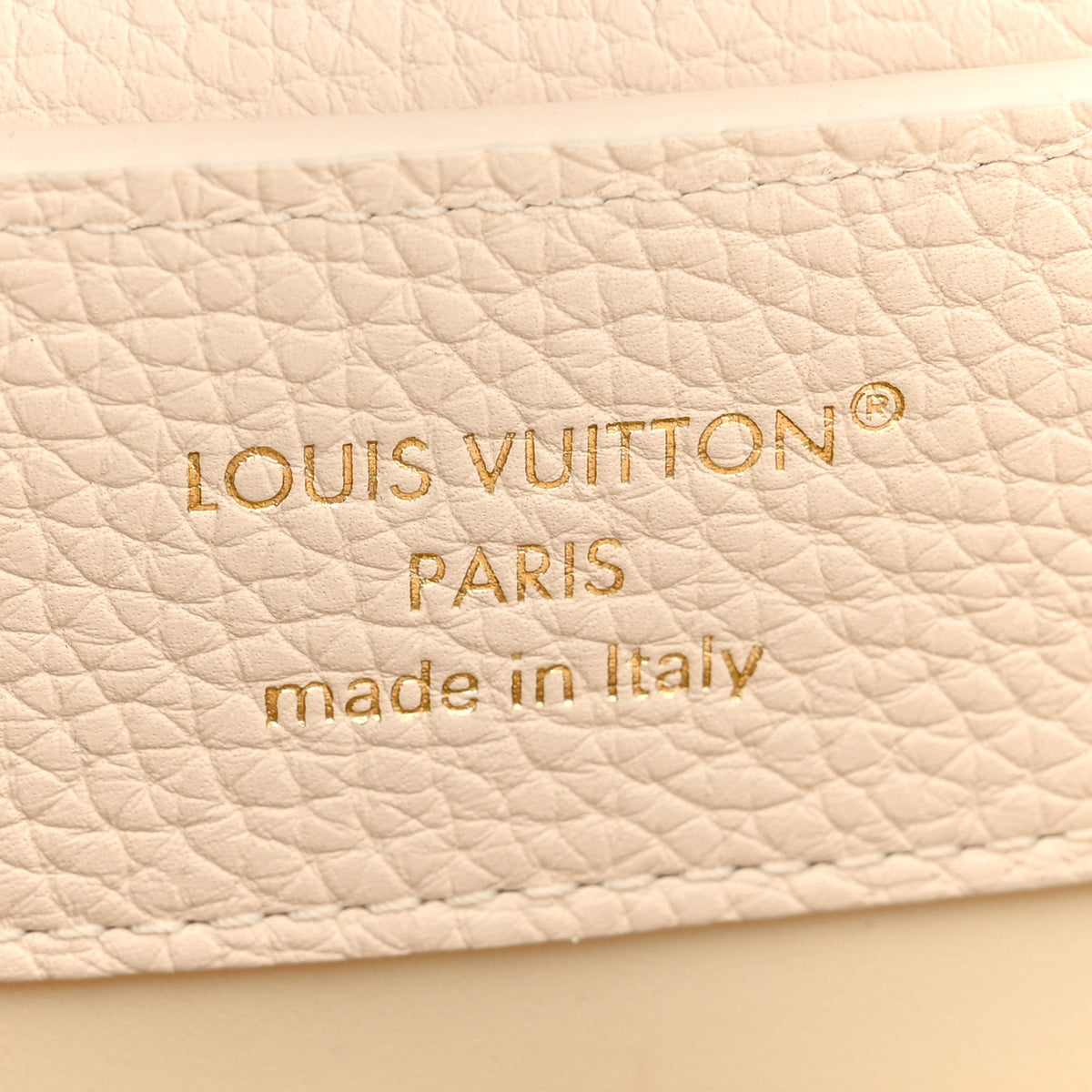 Rattan Taurillon Capucines BB Vanilla