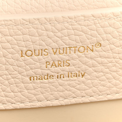 Louis Vuitton Rattan Taurillon Capucines BB Vanilla 6 of 9
