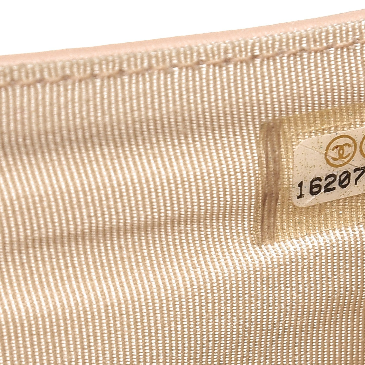 Chanel Iridescent Caviar Quilted Zipped Pocket Wallet Beige Clair 7 of 10