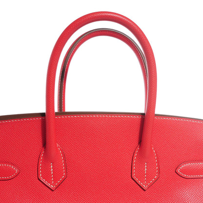 Hermes Epsom Candy Birkin 30 Rose Jaipur Gold 14 of 27