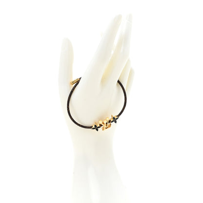 Louis Vuitton Metal Monogram LV Iconic Flower Bracelet 2 of 6