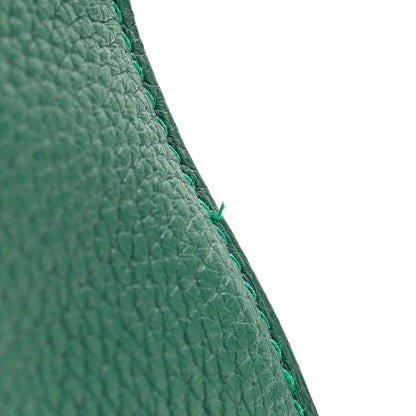 Hermes Taurillon Clemence Jypsiere 34 Malachite 12 of 14