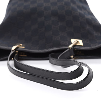Gucci Monogram Shoulder Bag Black 11 of 12