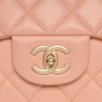 Chanel Lambskin Jumbo Single Flap Pink 5 of 8