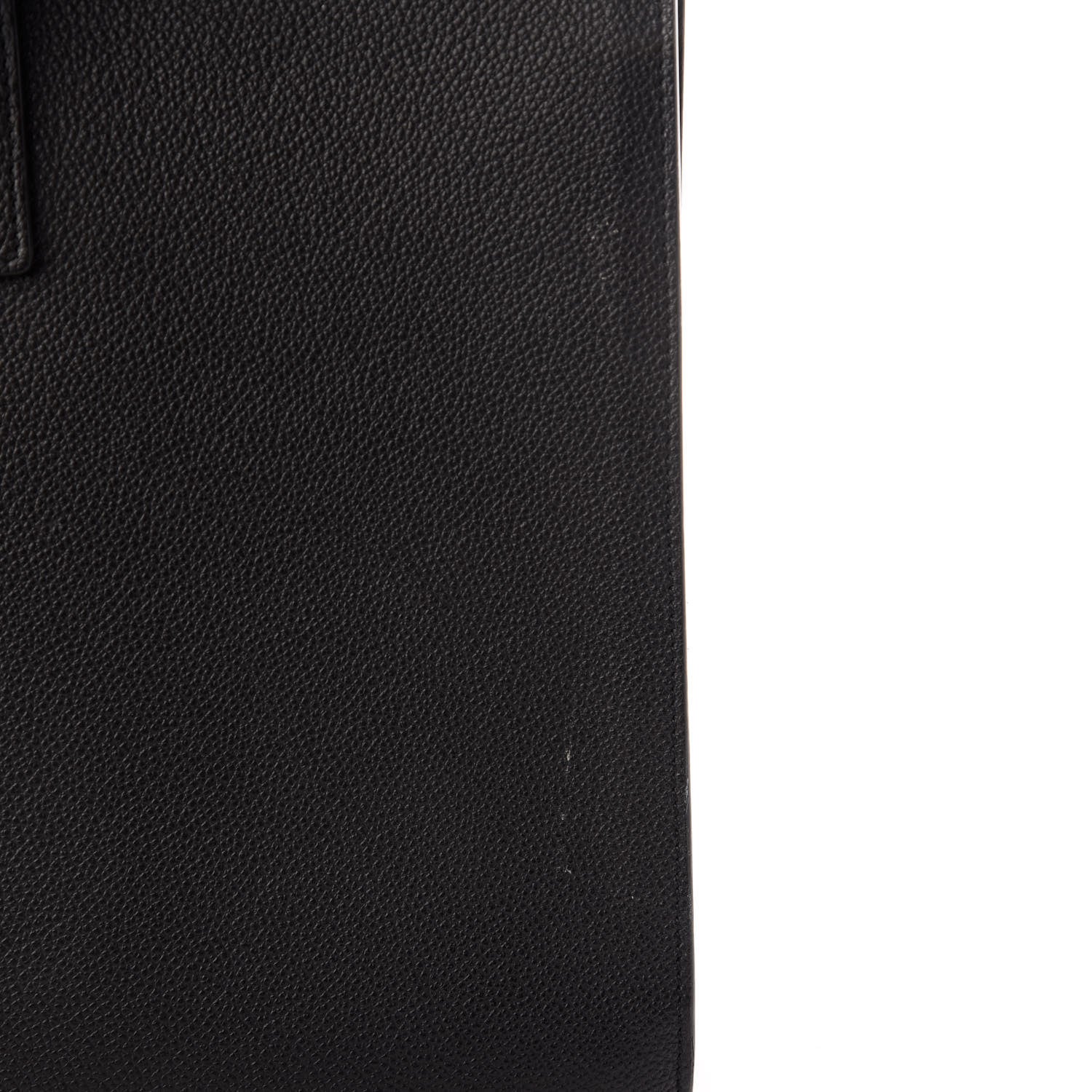 Saint Laurent Grained Calfskin Large Sac De Jour Carryall Black 9 of 16