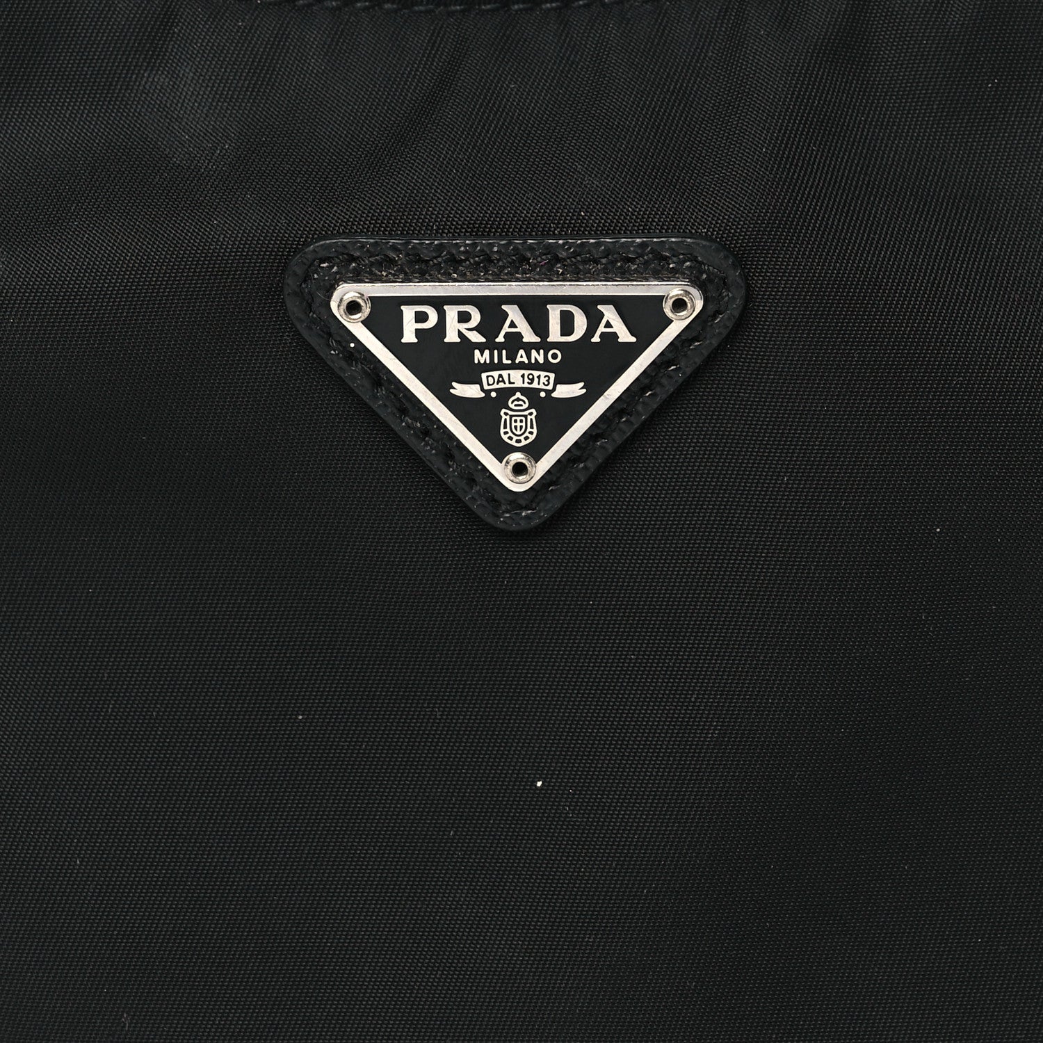 Prada Tessuto Nylon Mini Re-Edition 2000 Bag Black 8 of 13