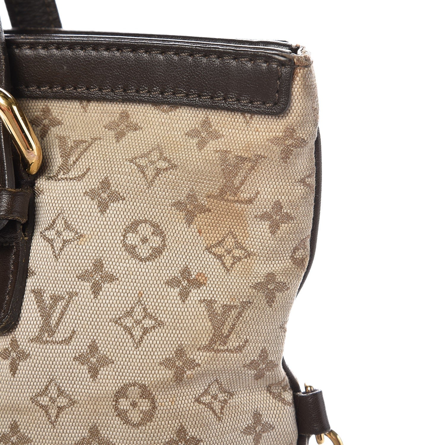 Louis Vuitton Mini Monogram Francoise Kaki 18 of 21