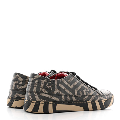 Gucci GG Supreme Monogram Caleido Mens Low Top Sneakers 10 Black 4 of 13