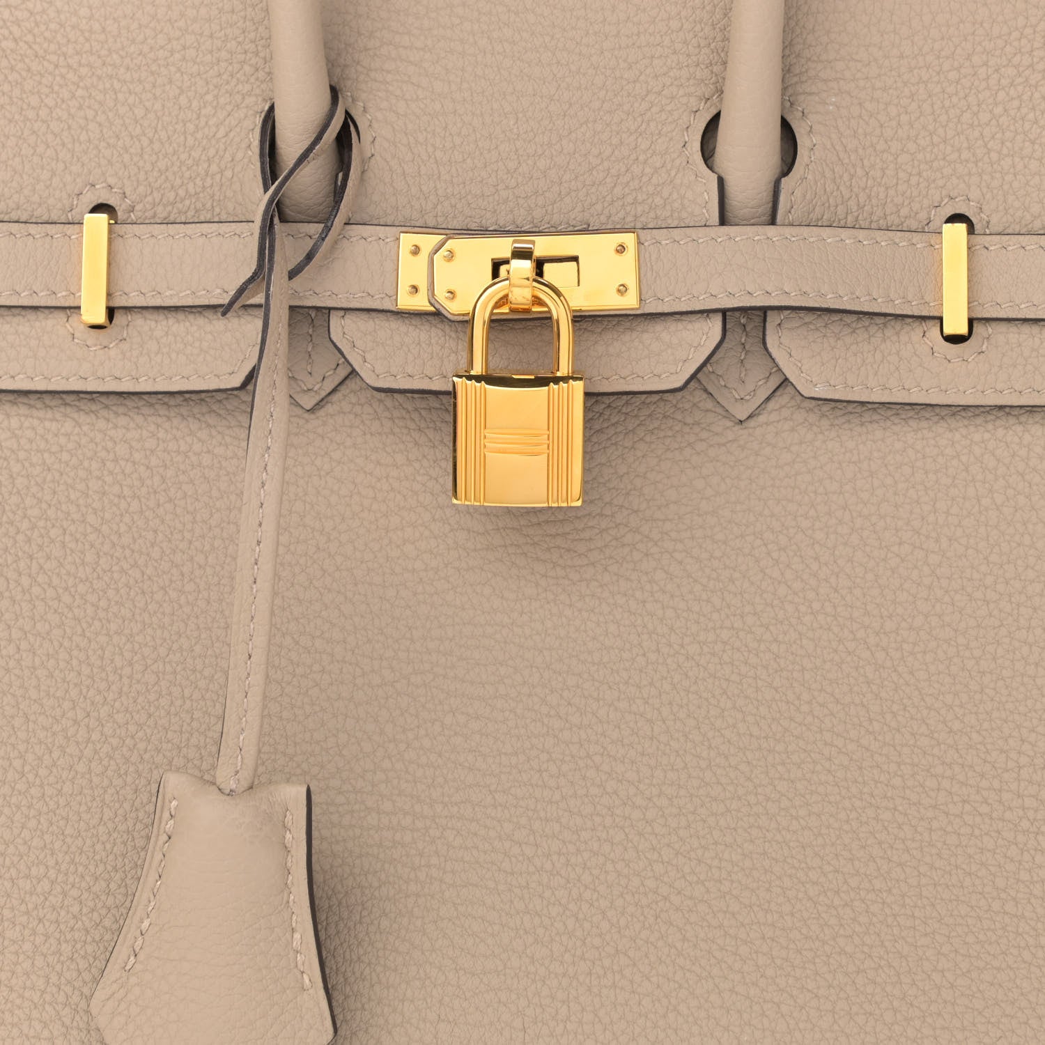 Hermes Togo Birkin 25 Gris Tourterelle 7 of 10