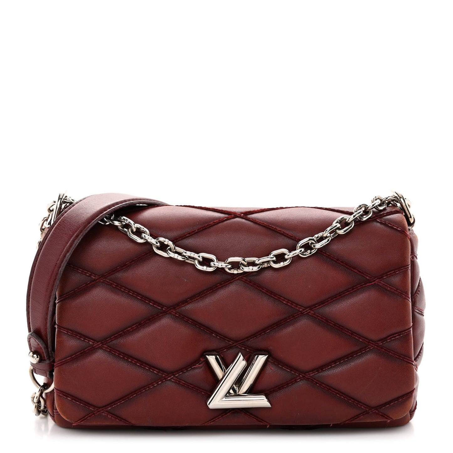 Lambskin Malletage GO-14 PM Bordeaux