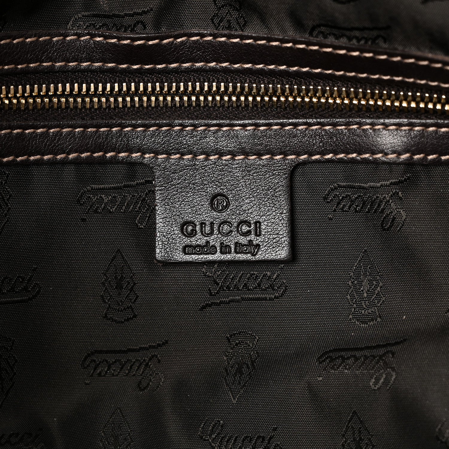 Gucci Crystal Monogram Medium Hysteria Top Handle Bag 6 of 12