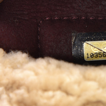 Chanel Shearling Quilted Medium Single Flap Brown 7 of 7