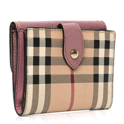 Burberry House Check Luna French Wallet Dusty Pink 2 of 6