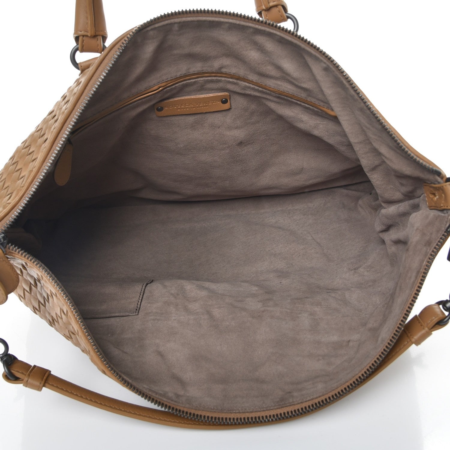 Bottega Veneta Nappa Intrecciato Medium Convertible Bag Noce 8 of 12