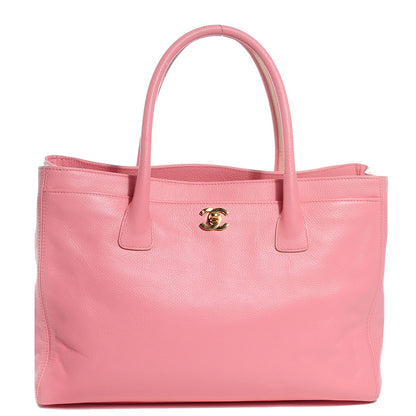 Chanel Calfskin Cerf Shopper Tote Pink 1 of 7