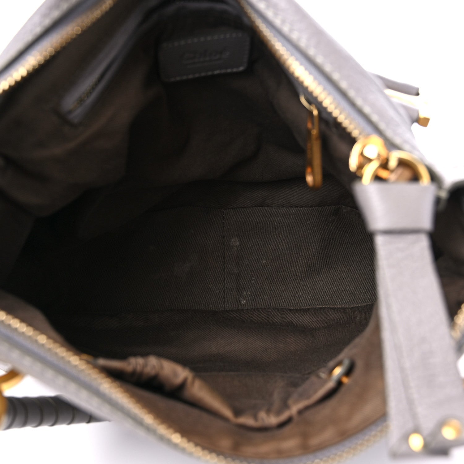 Chloe Calfskin Medium Marcie Satchel Cashmere Grey 5 of 15