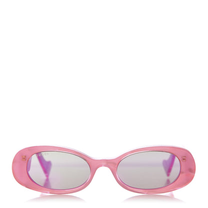 Gucci Acetate Oval Sunglasses GG0517S Pink 3 of 8
